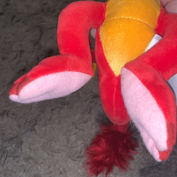 Disney Mulan Mushu Plush Stuffed Animal 16" Red Dragon Movie Toy - Picture 4 of 6